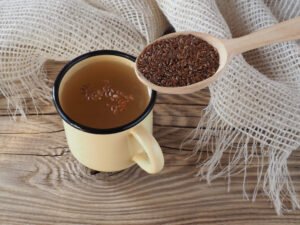 شاي بذور الكتان والريحان لعلاج ارتفاع هرمون الاستروجين