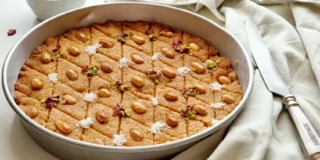 طريقة عمل البسبوسة الطرية في المنزل