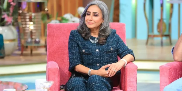 هالة كاظم ضيفة برنامج تلفزيوني، تتحدث عن رحلتها