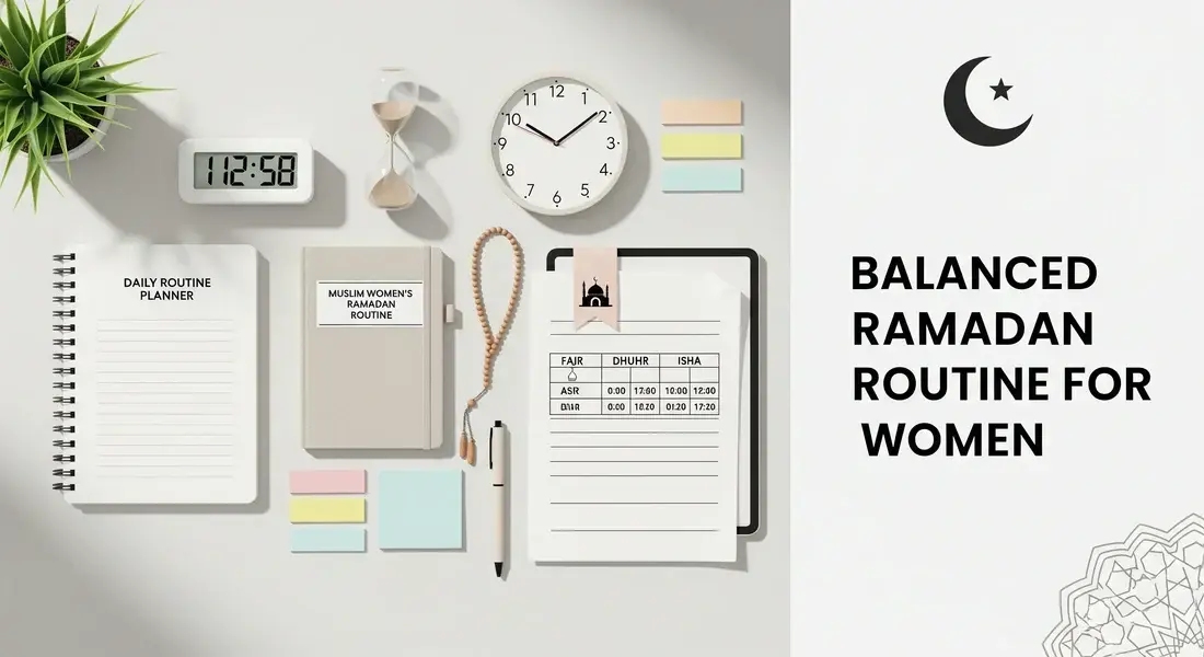 وضع خطة رمضان مرنة تناسب وقت المرأة وحياتها اليومية