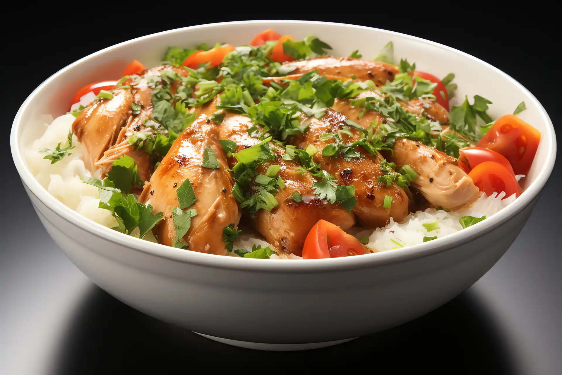 وصفة دجاج في الطاسة